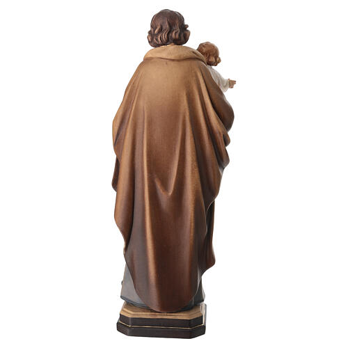 Saint Joseph and Jesus statue coloured 6