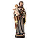 Saint Joseph and Jesus statue coloured s1