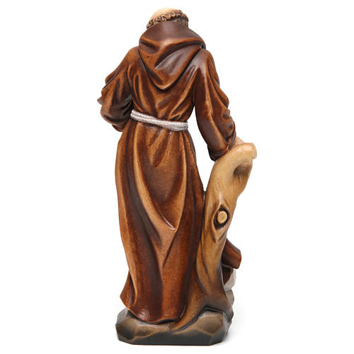Statua San Francesco colorato realistico 5