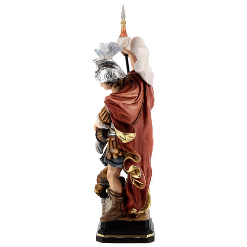 Saint Florian statue coloured 9