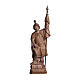 Saint Florian statue realistic style Val Gardena burnished in 3 colours  s1