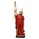 Statue Saint Florian réaliste bois coloré s4