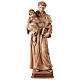 Saint Anthony with Child statue burnished in 3 colours s1