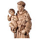Saint Anthony with Child statue burnished in 3 colours s2
