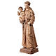 Saint Anthony with Child statue burnished in 3 colours s3