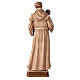 Saint Anthony with Child statue burnished in 3 colours s6
