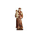 Saint Anthony with Child statue with antique pure gold finish s2