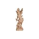 Saint Sebastian statue in natural wood of Val Gardena s2