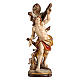 Saint Sebastian statue finished in antique pure gold s1