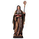 Saint Benedict statue coloured Val Gardena s1