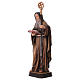 Saint Benedict statue coloured Val Gardena s3