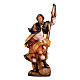 Saint Isidore coloured statue Val Gardena s1