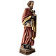 Saint Peter statue in coloured wood s4