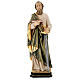 Saint Paul statue in coloured wood s1