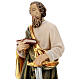 Saint Paul statue in coloured wood s2