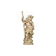 Saint Christopher statue in natural wood of Val Gardena s2