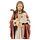 Jesus the Good Shepherd wood carved statue Val Gardena s4