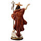 Risen Christ statue painted in antique pure gold finish s7