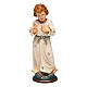 Statue of Adolescent Jesus Christ in wood 12 cm in elegant box s1