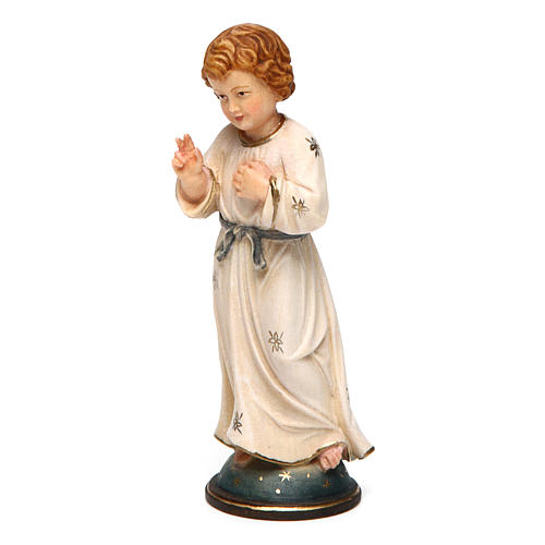 Statue of Adolescent Jesus Christ in wood 12 cm in elegant box 2