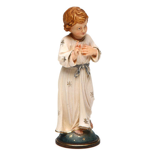 Statue of Adolescent Jesus Christ in wood 12 cm in elegant box 3