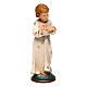 Statue of Adolescent Jesus Christ in wood 12 cm in elegant box s3