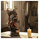 Valgardena coloured wooden statue of Saint Urban s2