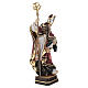 Valgardena coloured wooden statue of Saint Urban s6