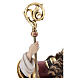 Valgardena coloured wooden statue of Saint Urban s9