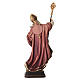 Saint Norbert with chalice in coloured wood of Valgardena s11