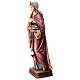Saint Victoria with sword in painted maple wood of Valgardena s3