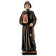 Santa Elisabetta Anna Seton dipinta legno acero Valgardena s1