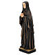 Saint Frances Xavier Cabrini in painted maple wood of Valgardena s3