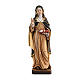 Nun in painted maple wood Valgardena s1