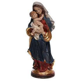 Our Lady of Peace in wood of Valgardena finished in antique pure gold