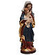 Our Lady of Peace in wood of Valgardena finished in antique pure gold s4