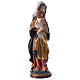 Our Lady of Peace statue in wood of Valgardena with mantle finished in pure gold s4
