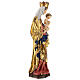 Krumauer Madonna in wood with pure gold cape, Val Gardena s7