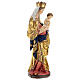 Krumauer Madonna in wood with pure gold cape, Val Gardena s5