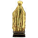 Our Lady of Protection in wood of Valgardena finished in pure gold and silver s6