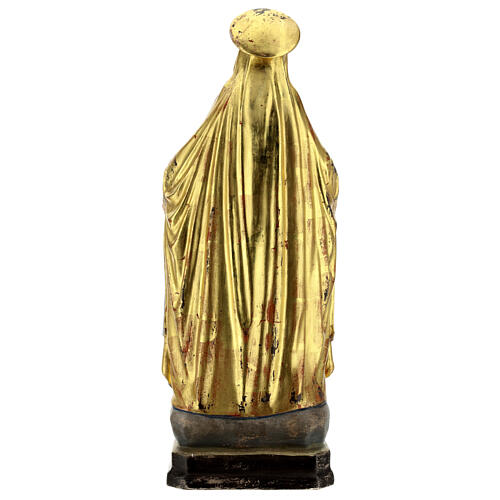 Virgen de la protección madera Val Gardena oro de tíbar antiguo silver 6