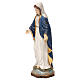 Our Lady of Graces in wood of Valgardena finished in antique pure gold s3