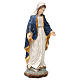 Our Lady of Graces in wood of Valgardena finished in antique pure gold s4
