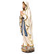 Gottesmutter von Lourdes aus bemalten Grödnertal Holz s3