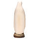 Stilisierte Gottesmutter von Lourdes bemalten Grödnertal Holz s5
