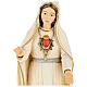 Madonna di Fatima 5. Apparizione legno Valgardena dipinta s2