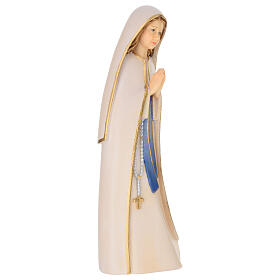Madonna del Santuario legno Valgardena dipinta