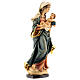 Madonna Mauch statue in painted wood, Val Gardena s4