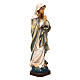 Immaculate Mary in prayer statue in painted wood, Val Gardena s3
