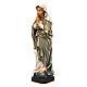 Our Lady praying painted wood statue Val Gardena s2